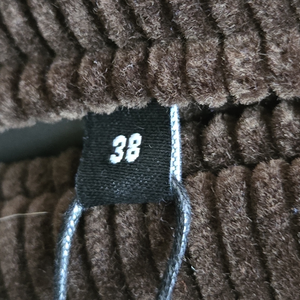 The Kooples Dark Brown Corduroy Blazer NWT - Picture 5 of 7
